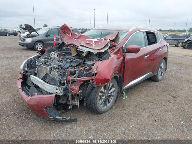 30096824 :رقم المزاد ، 5N1AZ2MH0JN167111 vin ، 2018 Nissan Murano S/sl/sv/platinum مزاد بيع