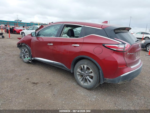 30096824 :رقم المزاد ، 5N1AZ2MH0JN167111 vin ، 2018 Nissan Murano S/sl/sv/platinum مزاد بيع