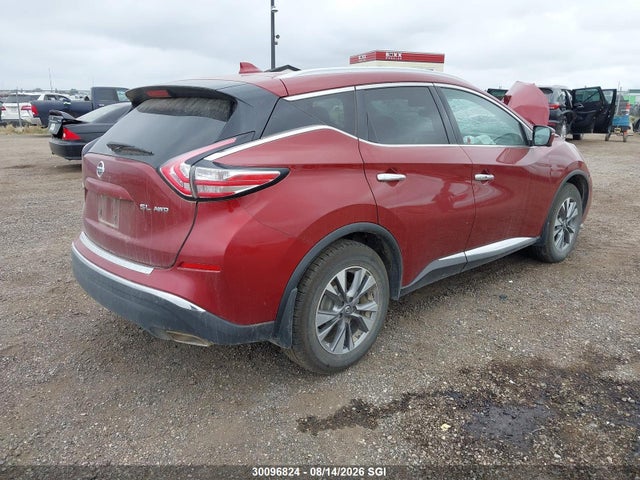 30096824 :رقم المزاد ، 5N1AZ2MH0JN167111 vin ، 2018 Nissan Murano S/sl/sv/platinum مزاد بيع