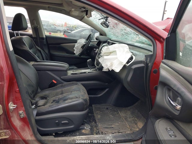 30096824 :رقم المزاد ، 5N1AZ2MH0JN167111 vin ، 2018 Nissan Murano S/sl/sv/platinum مزاد بيع