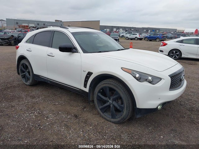Auction sale of the 2017 Infiniti Qx70, vin: JN8CS1MW2HM413705, lot number: 30096826