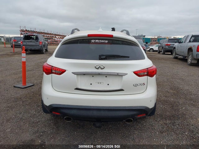 Продаж на аукціоні авто 2017 Infiniti Qx70, vin: JN8CS1MW2HM413705, номер лоту: 30096826