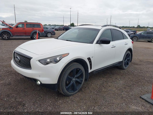 Продаж на аукціоні авто 2017 Infiniti Qx70, vin: JN8CS1MW2HM413705, номер лоту: 30096826