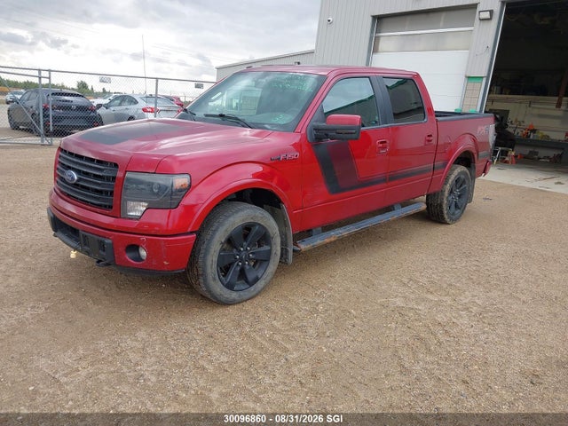 30096860 :رقم المزاد ، 1FTFW1ETXEFB89696 vin ، 2014 Ford F150 Supercrew مزاد بيع