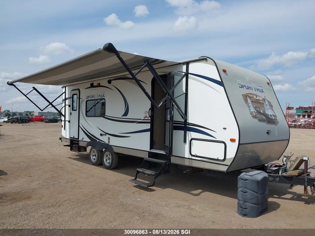 2014 Kz Sporttrek Travel Trailer მანქანა იყიდება აუქციონზე, vin: 4EZT12524E8118768, აუქციონის ნომერი: 30096863