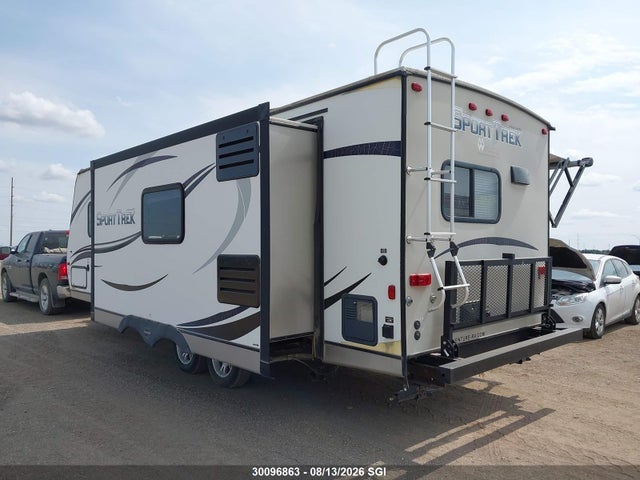 2014 Kz Sporttrek Travel Trailer მანქანა იყიდება აუქციონზე, vin: 4EZT12524E8118768, აუქციონის ნომერი: 30096863