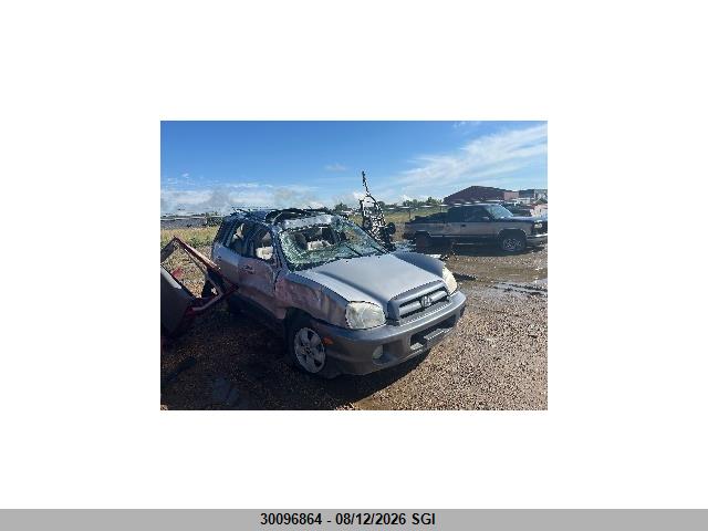 2006 Hyundai Santa Fe Gls/limited მანქანა იყიდება აუქციონზე, vin: KM8SB73D26U106554, აუქციონის ნომერი: 30096864