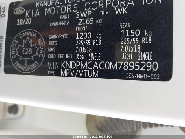 KIA Sportage Lx 2021 KNDPMCAC0M7895290 Image 9
