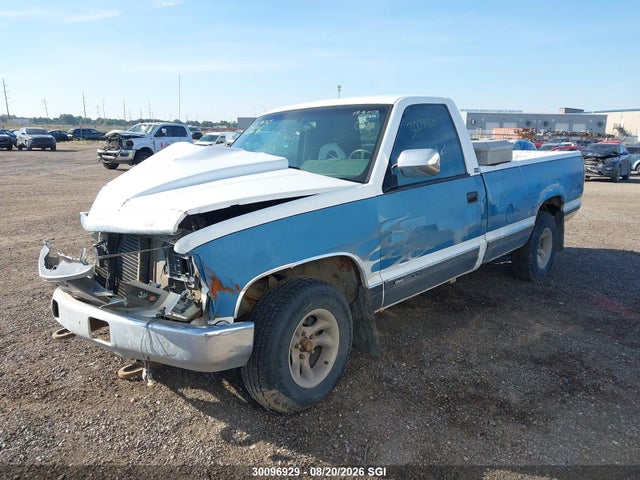 30096929 :رقم المزاد ، 1GTEC14K8NE511755 vin ، 1992 Gmc Sierra C1500 مزاد بيع