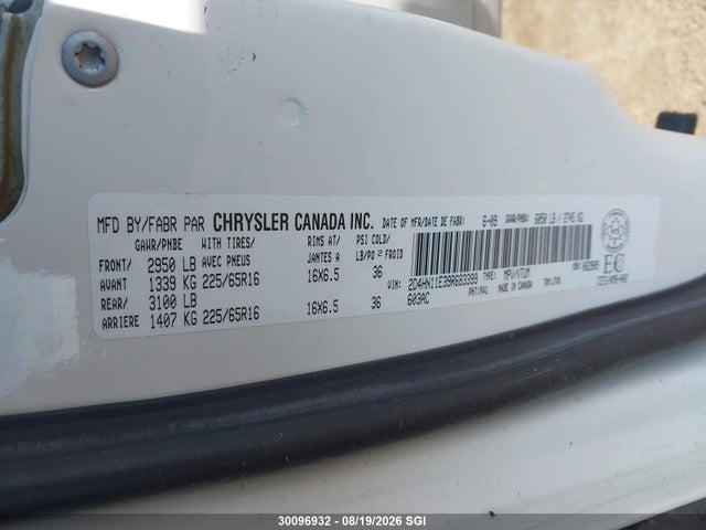 Продаж на аукціоні авто 2009 Dodge Grand Caravan C/v, vin: 2D4HN11E39R683399, номер лоту: 30096932