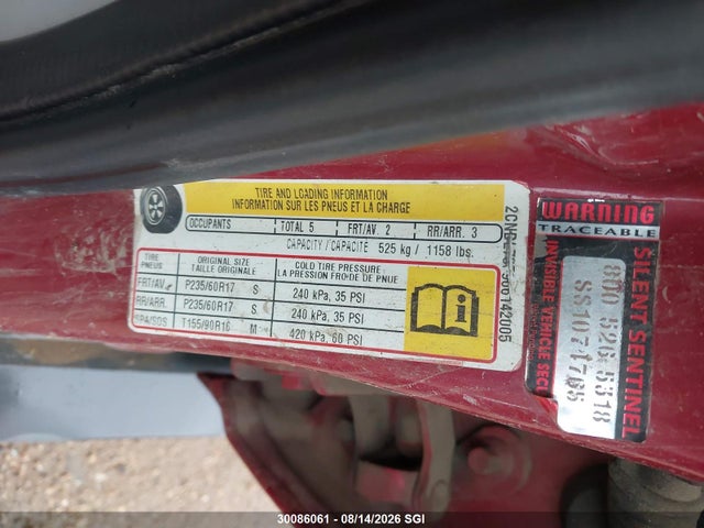 30086061 :رقم المزاد ، 2CNDL73F966142005 vin ، 2006 Chevrolet Equinox Lt مزاد بيع