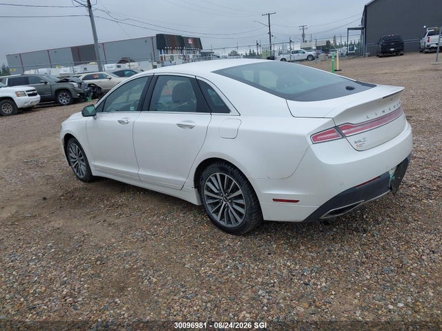 2018 Lincoln Mkz Select მანქანა იყიდება აუქციონზე, vin: 3LN6L5D97JR601992, აუქციონის ნომერი: 30096981