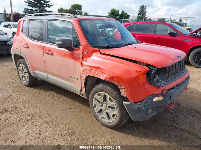 Продажа на аукционе авто 2016 Jeep Renegade Trailhawk, vin: ZACCJBCTXGPC69137, номер лота: 30096171