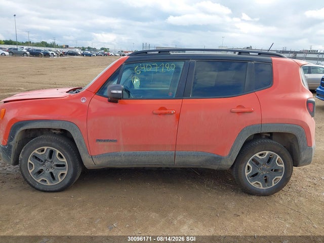 Продажа на аукционе авто 2016 Jeep Renegade Trailhawk, vin: ZACCJBCTXGPC69137, номер лота: 30096171