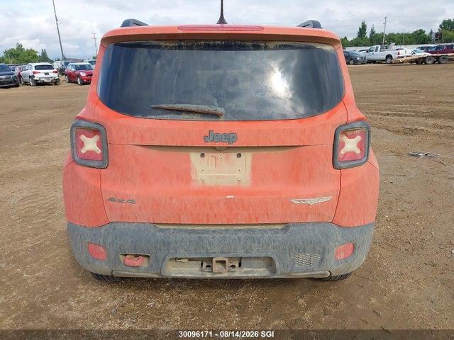 Продажа на аукционе авто 2016 Jeep Renegade Trailhawk, vin: ZACCJBCTXGPC69137, номер лота: 30096171