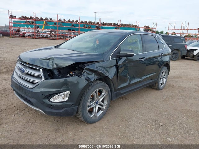 30097005 :رقم المزاد ، 2FMPK4K89FBB23897 vin ، 2015 Ford Edge Titanium مزاد بيع