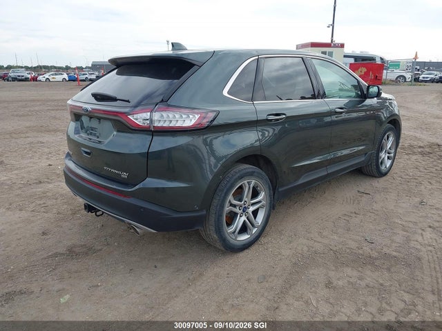 30097005 :رقم المزاد ، 2FMPK4K89FBB23897 vin ، 2015 Ford Edge Titanium مزاد بيع