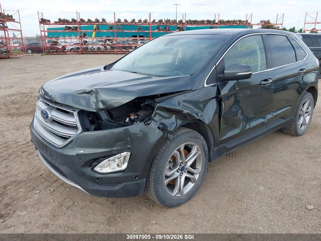 30097005 :رقم المزاد ، 2FMPK4K89FBB23897 vin ، 2015 Ford Edge Titanium مزاد بيع