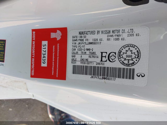 Infiniti Q60 2021 JN1FV7LL8MM560117 Image 9