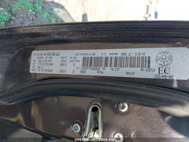 RAM 1500 Sport 2017 1C6RR7MT7HS826829 Image 9