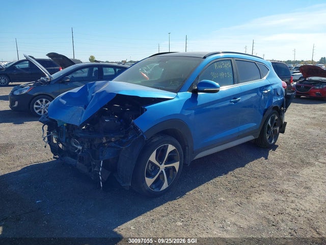 2017 Hyundai Tucson Limited/sport And Eco/se მანქანა იყიდება აუქციონზე, vin: KM8J3CA45HU574687, აუქციონის ნომერი: 30097055
