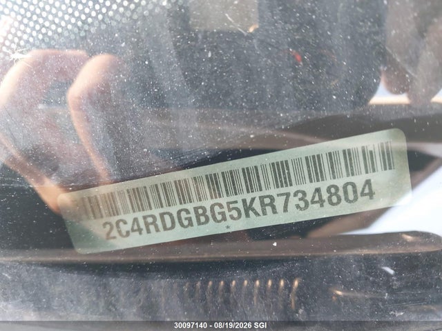 Dodge Grand Caravan Se 2019 2C4RDGBG5KR734804 Image 9
