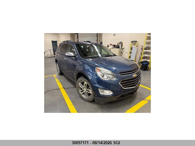 2016 Chevrolet Equinox Ltz მანქანა იყიდება აუქციონზე, vin: 2GNFLGE36G6117300, აუქციონის ნომერი: 30097171