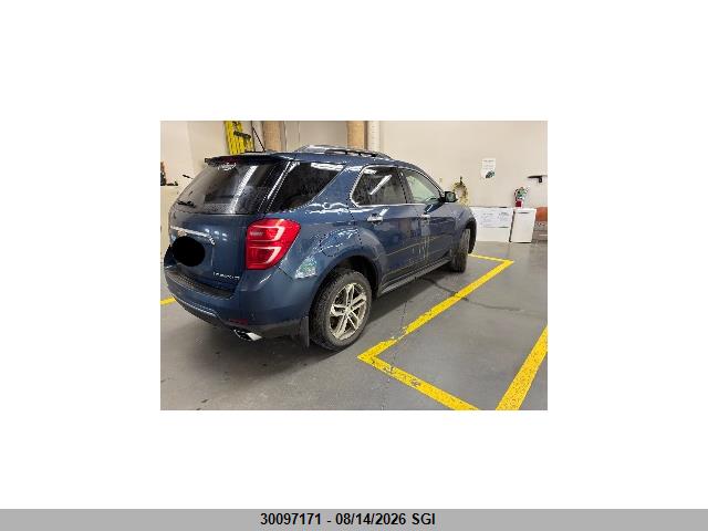 2016 Chevrolet Equinox Ltz მანქანა იყიდება აუქციონზე, vin: 2GNFLGE36G6117300, აუქციონის ნომერი: 30097171
