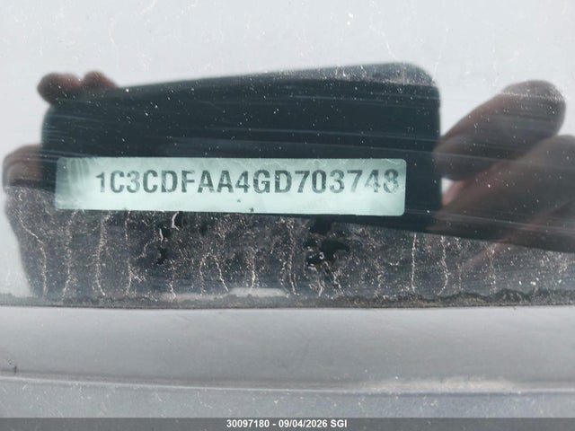 Aukcja sprzedaży 2016 Dodge Dart Se, vin: 1C3CDFAA4GD703748, numer aukcji: 30097180