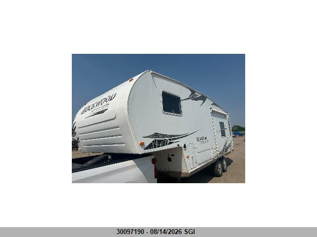 2008 Rockwood Trailer 8244s მანქანა იყიდება აუქციონზე, vin: 4X4FRLZ2881823507, აუქციონის ნომერი: 30097190