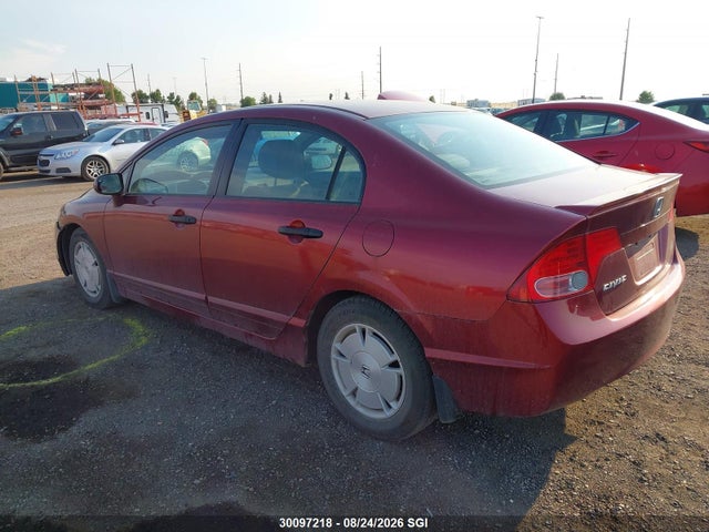 2008 Honda Civic Sdn მანქანა იყიდება აუქციონზე, vin: 2HGFA16478H004515, აუქციონის ნომერი: 30097218