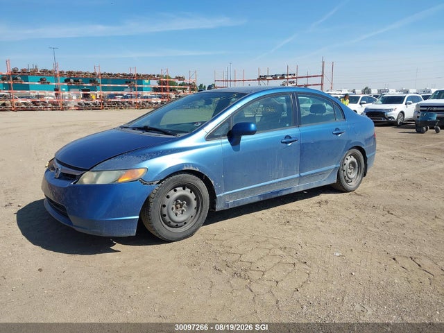 2008 Honda Civic Lx მანქანა იყიდება აუქციონზე, vin: 2HGFA16578H002482, აუქციონის ნომერი: 30097266