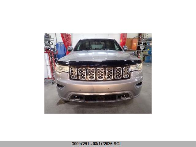 2018 Jeep Grand Cherokee Overland მანქანა იყიდება აუქციონზე, vin: 1C4RJFCG2JC308044, აუქციონის ნომერი: 30097291