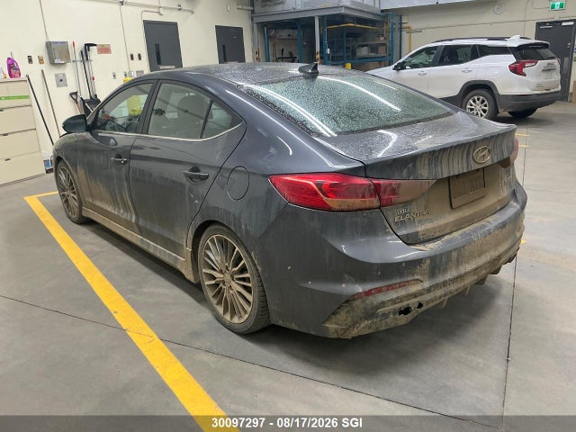 2018 Hyundai Elantra Sport მანქანა იყიდება აუქციონზე, vin: KMHD04LB2JU668068, აუქციონის ნომერი: 30097297