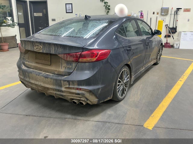 2018 Hyundai Elantra Sport მანქანა იყიდება აუქციონზე, vin: KMHD04LB2JU668068, აუქციონის ნომერი: 30097297