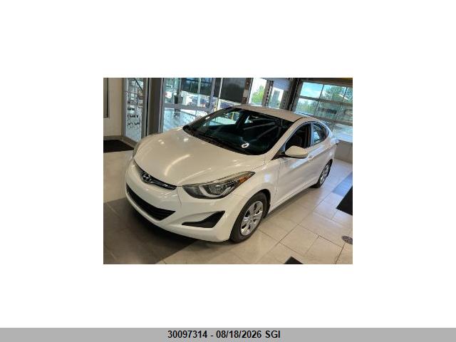 5NPDH4AE1GH728726 Hyundai Elantra Se/sport/limited
