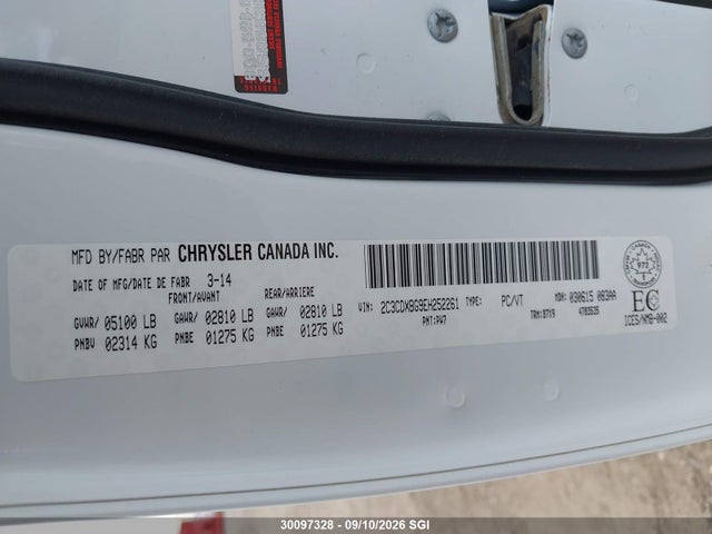 Продажа на аукционе авто 2014 Dodge Charger Se, vin: 2C3CDXBG9EH252261, номер лота: 30097328
