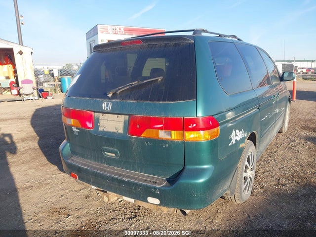 30097333 :رقم المزاد ، 2HKRL18622H000665 vin ، 2002 Honda Odyssey Ex مزاد بيع