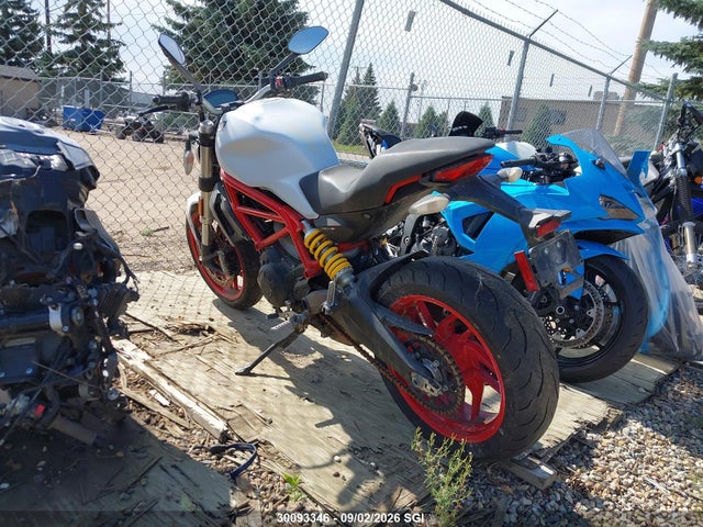 Продаж на аукціоні авто 2017 Ducati Monster 797, vin: ZDMMADBM2HB001984, номер лоту: 30093346