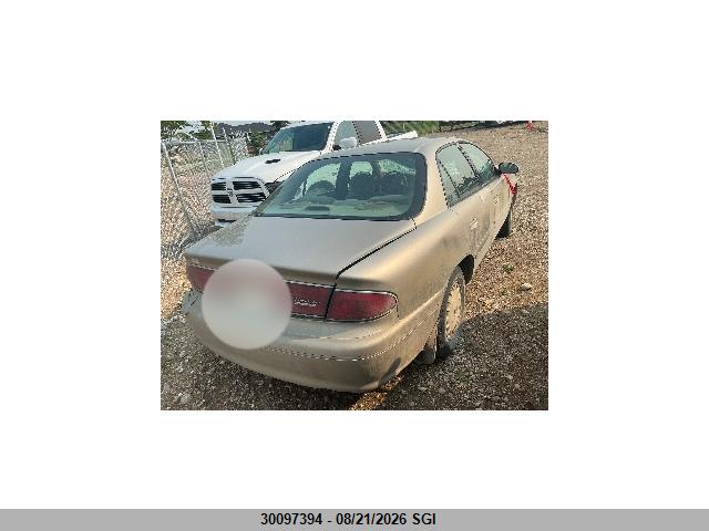 30097394 :رقم المزاد ، 2G4WS52J621237571 vin ، 2002 Buick Century Custom مزاد بيع