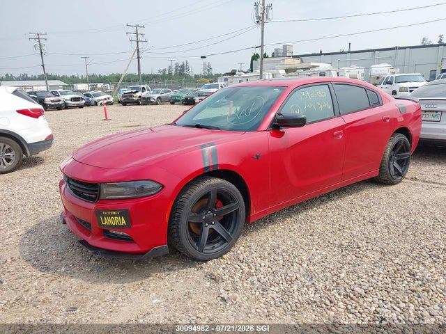 Dodge Charger Sxt 2015 2C3CDXHG8FH764974 Image 2
