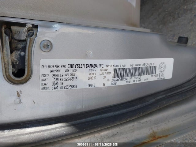 2009 Dodge Grand Caravan Se მანქანა იყიდება აუქციონზე, vin: 2D8HN44EX9R672041, აუქციონის ნომერი: 30096911