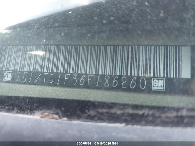 Продаж на аукціоні авто 2006 Chevrolet Malibu Lt, vin: 1G1ZT51F36F186260, номер лоту: 30096591