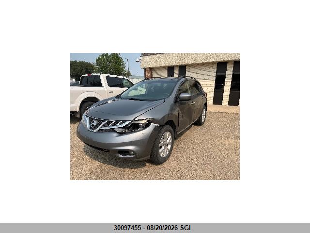 JN8AZ1MW5EW503207 Nissan Murano S/sl/sv/le