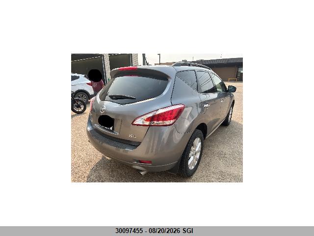 JN8AZ1MW5EW503207 Nissan Murano S/sl/sv/le