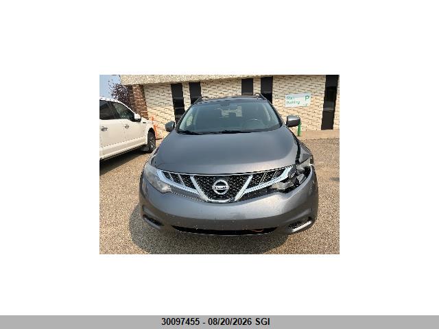 JN8AZ1MW5EW503207 Nissan Murano S/sl/sv/le