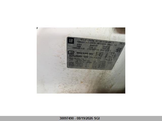 Chevrolet EQUINOX LT 2014 2GNFLFEK6E6116243 Image 8