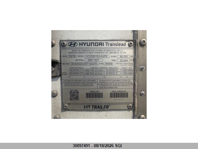 Hyundai Translead Inc -other- 2017 3H3V532C3HT124278 Image 5