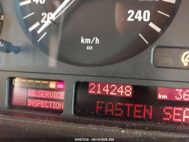 Auction sale of the 2000 Bmw 540 I Automatic, vin: WBADN6348YGM68045, lot number: 30097254
