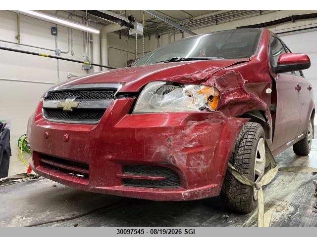 Продаж на аукціоні авто 2007 Chevrolet Aveo Ls, vin: KL1TD55647B129859, номер лоту: 30097545